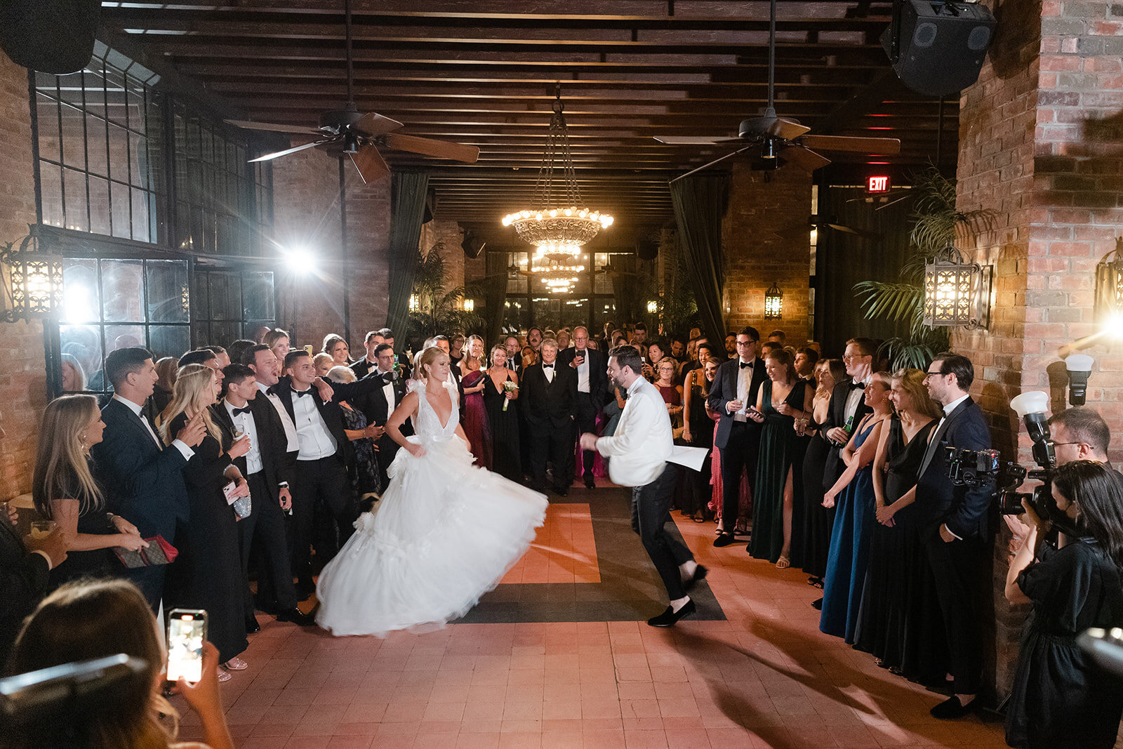 Reception moment captured by the Motion of Time and Alex Knight Studio team