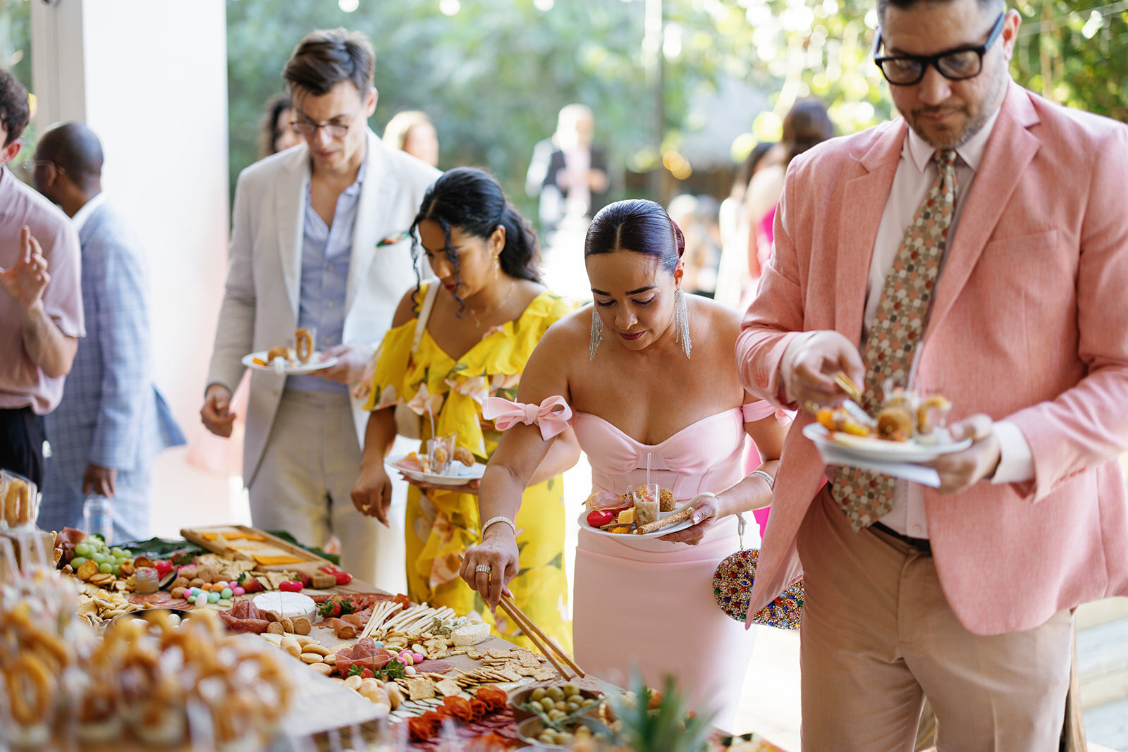Dominican Republic wedding reception