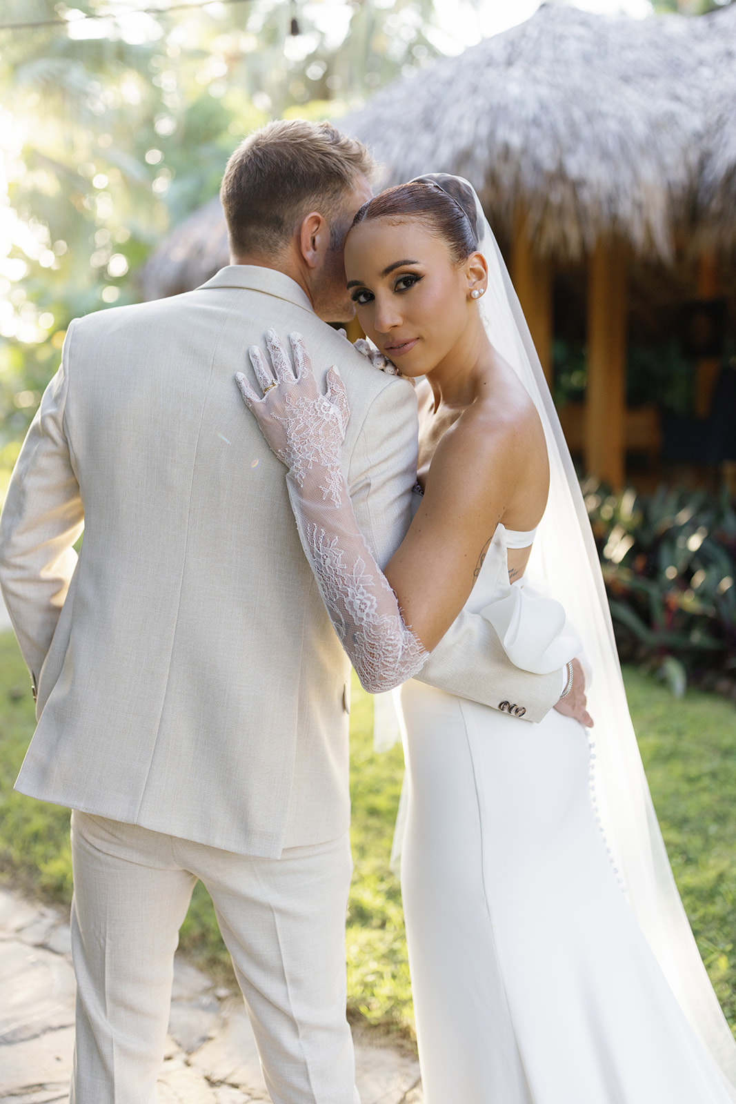 Couple portrait, Dominican Republic wedding