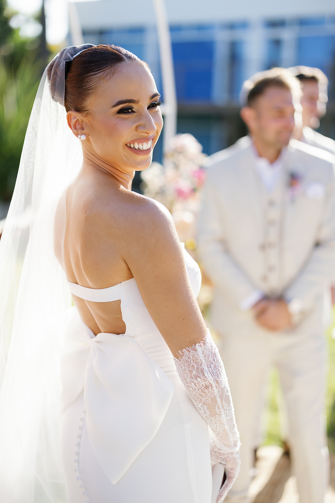 Ceremony moment, Dominican Republic wedding
