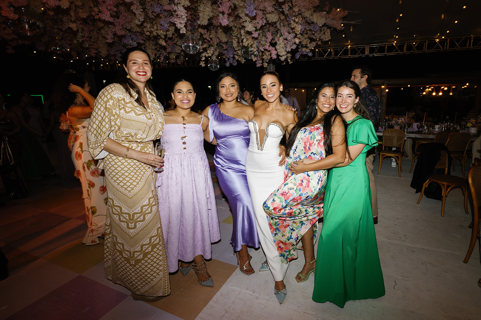 Wedding reception moment, Dominican Republic