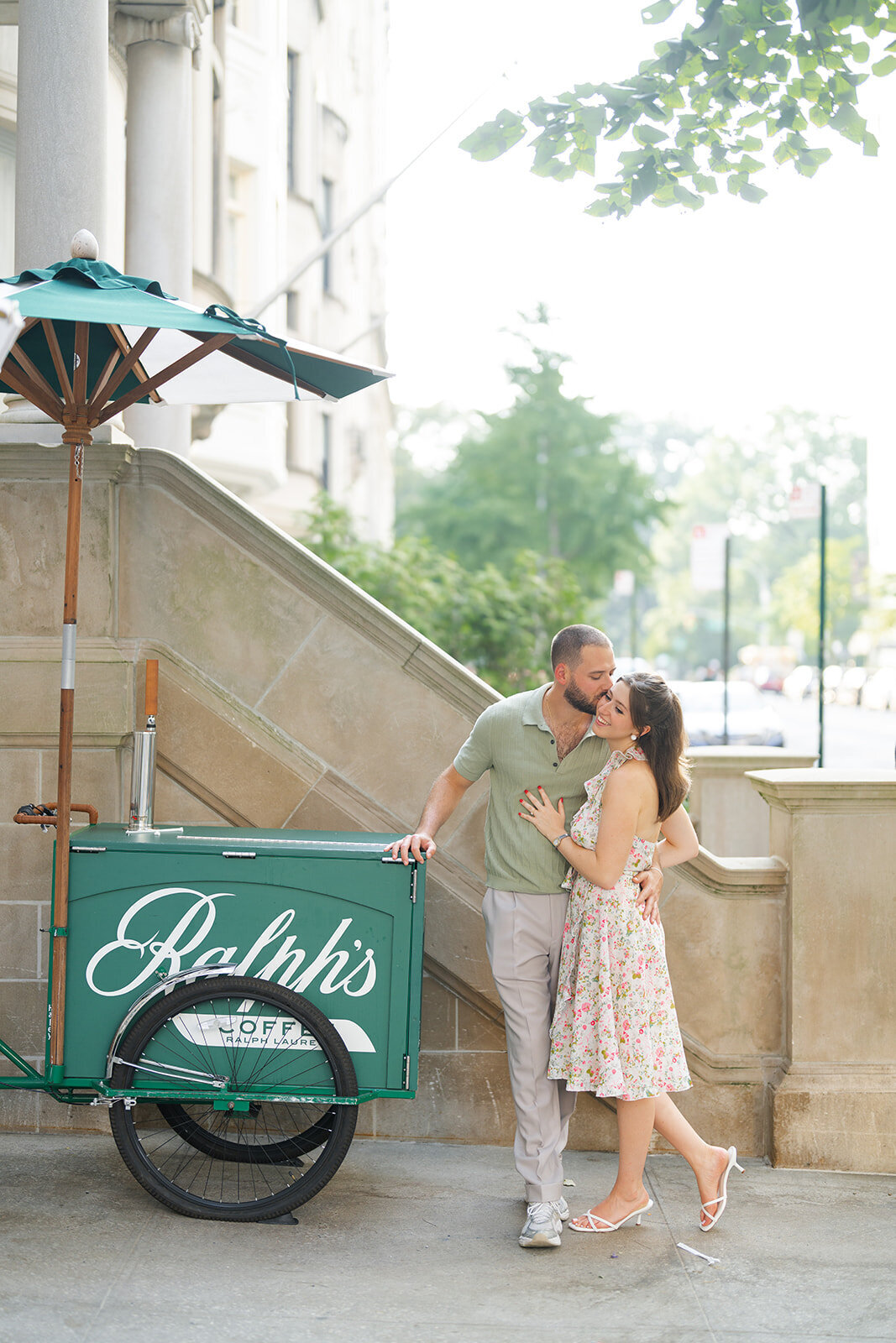 Bride and groom portrait by Motion of Time
