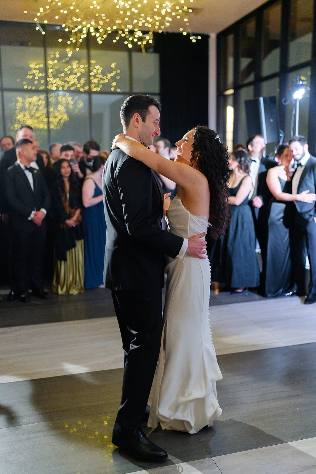 First dance under the lights