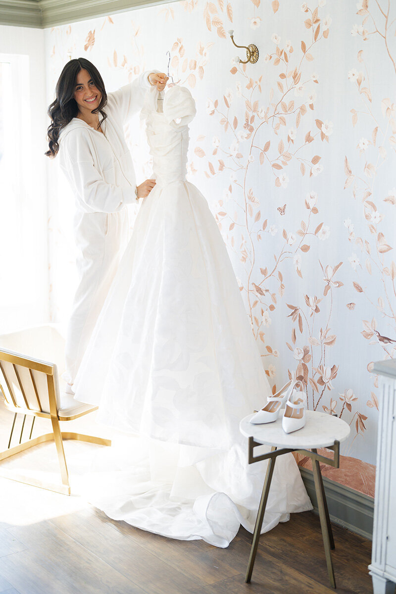 Wedding at The Lannin — emma bridal suite the lannin
