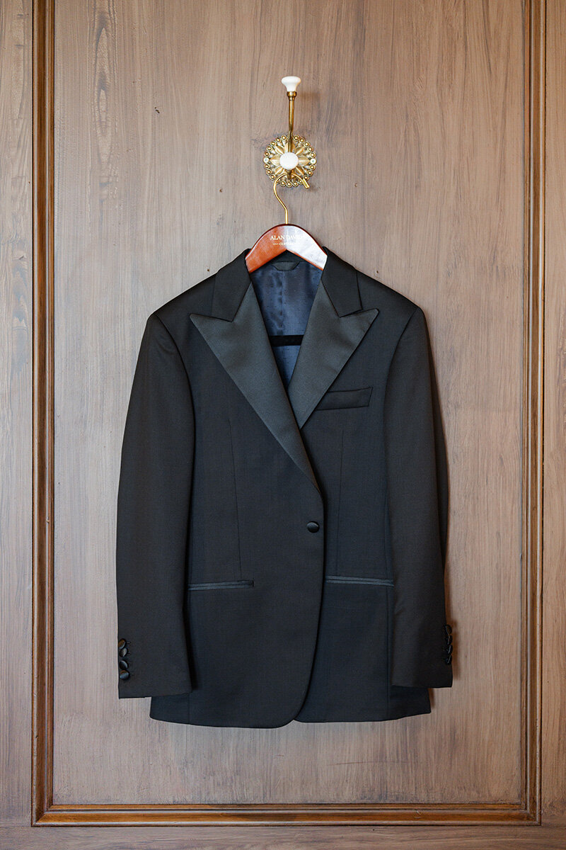 Wedding at The Lannin — jason tuxedo detail the lannin